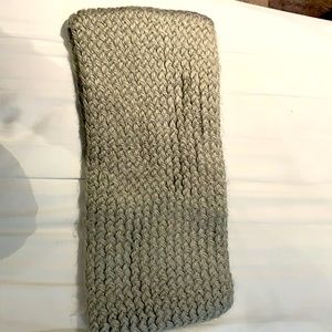Infinity knit scarf